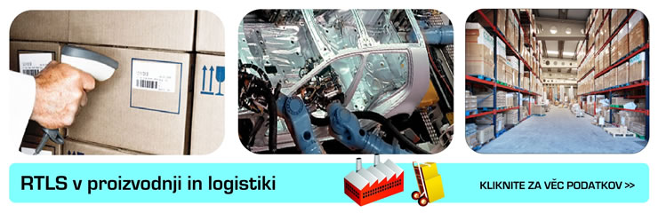 RTLS v proizvodnji in logistiki