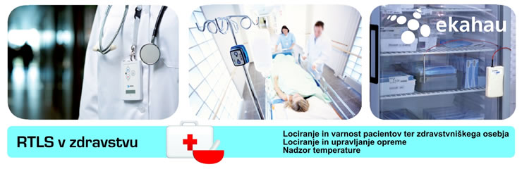 Ekahau | RTLS re�itev v zdravstvu