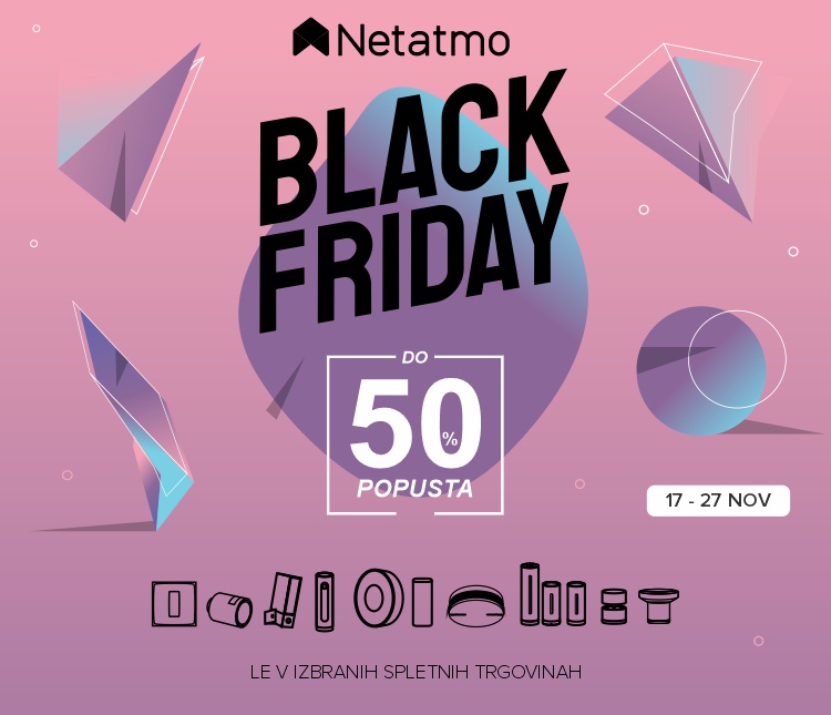 Netatmo Black Friday promocija 2023