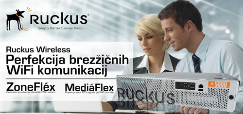 Ruckus Wireless - Perfekcija brezžičnih WiFi komunikacij