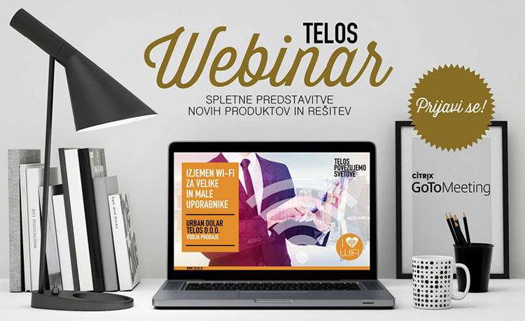 Telos.Webinar | Spletne predstavitve novih produktov in rešitev