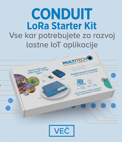 Multitech Conduit - LoRa Starter Kit - orodje za razvoj lastne IoT aplikacije