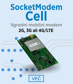 MultiTech SocketModem Cell - vgradni mobilni modemski modul 2G/3G/4G