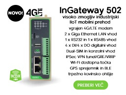 InGateway 502 - visoko zmogljiv IIoT mobilni prehod