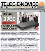 Telos E-novice, maj 2011