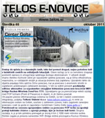 Telos E-novice, oktober 2011