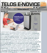 Telos E-novice, sep 2011