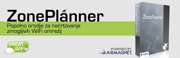 ZonePlanner - orodje za na�rtovanje WiFi omre�ij