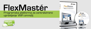 FlexMaster - WiFi upravljalska platforma