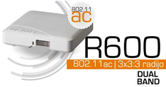 ZoneFlex R600 -  802.11ac DualBand polarizirana WiFi dostopna točka | 3x3:3 radija