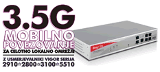 3,5G mobilno povezovanje za celotno lokalno omre�je | Usmerjevalniki Draytek Vigor