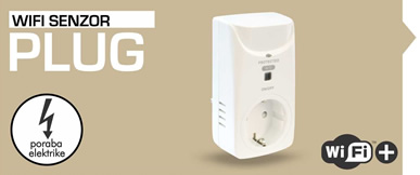 Aginova Plug - WiFi senzor porabe elektrike