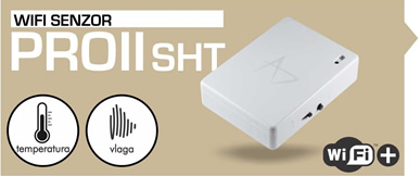 Aginova PROII SHT - WiFi senzor temperature in vlage
