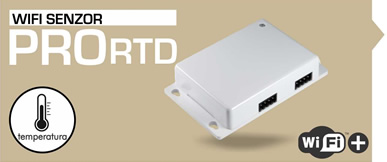 Aginova RTD - WiFi senzor temperature