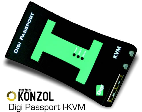 DIGI Passport I-KVM - �epni stre�nik konzol in KVM/IP 