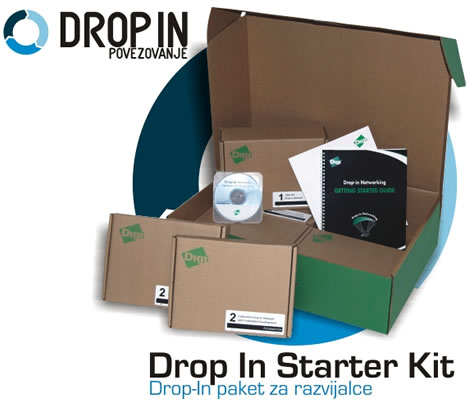 DIGI XBee Starter Kit - paket za vstop v svet DropIn povezovanja 