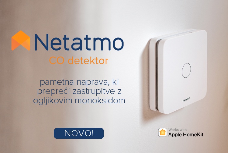 Netatmo CO detektor| Pametna naprava ki prepre�i zastrupitve z ogljikovim monoksidom