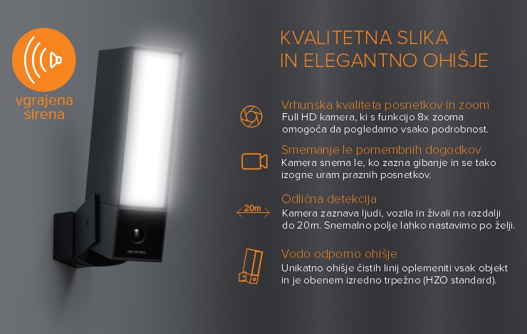 Netatmo zunanja kamera | Kvalitetna slika