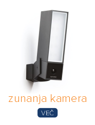 Netatmo zunanja varnostna kamera z vgrajenim reflektorjem