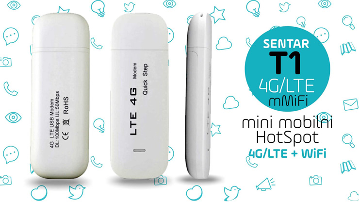 Sentar Wireless | R85 - 4G/LTE mobilni Hotspot za WiFi v epu