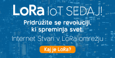 LoRa IoT Sedaj! Internet Stvari v Lora omreju