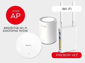 Draytek VigorAP - zmogljive Wi-Fi brez�i�ne dostopne to�ke