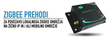 ZigBee prehodi in usmerjevalniki