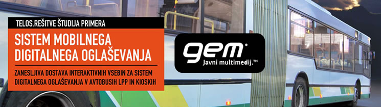 �tudija primera | Sistem digitalnega ogla�evanja Gem Interactive