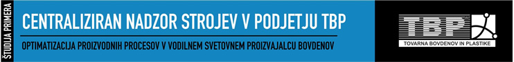 �tudija primera - Centraliziran nadzo strojev v podjetju TBP d.d.