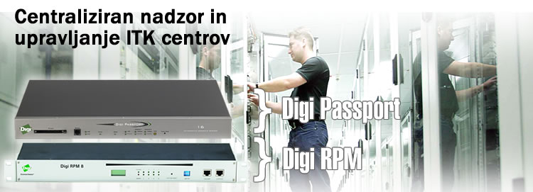 Re�itev | Centraliziran nadzor in upravljenje ITK centrov