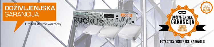 Ruckus Wireless | Doivljenjska garancija za naprave Ruckus Wireless