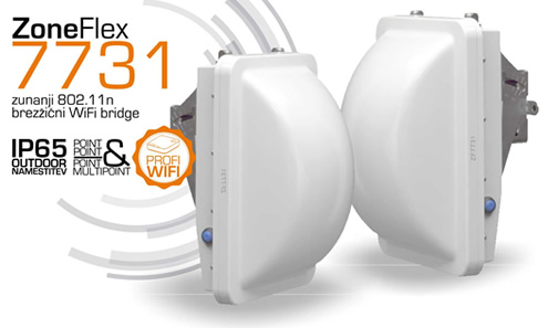 Ruckus Wireless | ZoneFlex 7731 - brez�i�ni 802.11n WiFi 5Ghz Poini to Point bridge