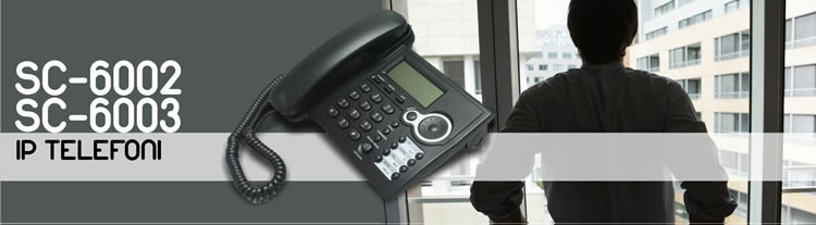 Suncomm | Analogni VoIP telefoni | SC-6002 / SC-6003