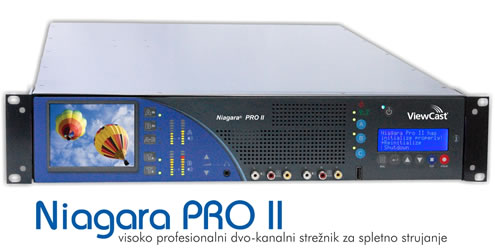 Niagara PRO II - visoko profesionalni dvo-kanalni strenik 