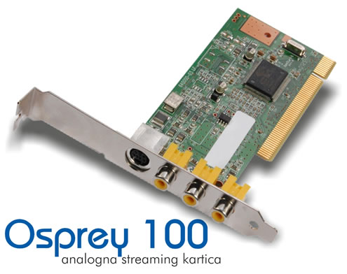 Osprey 100 - analogna streaming kartica