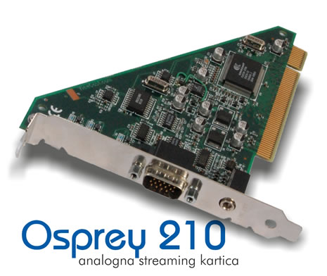 Osprey 210 - analogna streaming kartica