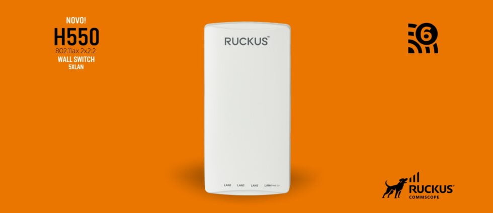 H550 Ruxkus Ruckus H350 - brezžično Wi-Fi stikalo / 802.11ax + 5 x LAN
