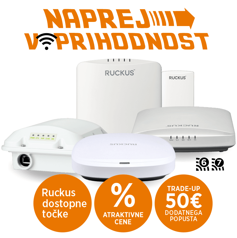 Ruckus Naprej v Wi-Fi prihodnost Trade-Up promocija Ruckus Naprej v Wi-Fi prihodnost Trade-Up promocija